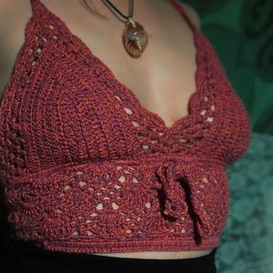 Knit Crop Top - Womens S
